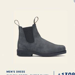 Blundstone Dress Boots Grey Sueded US12 NIB